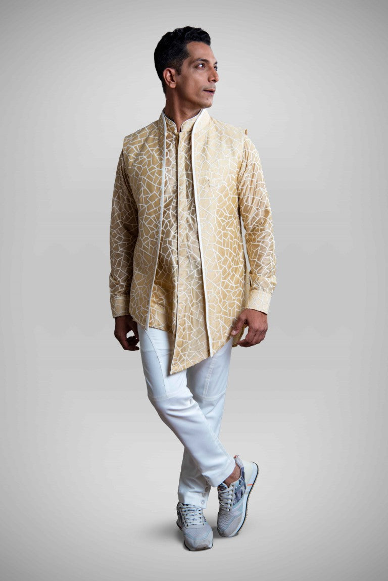 ASSYMETRICAL BANDI KURTA