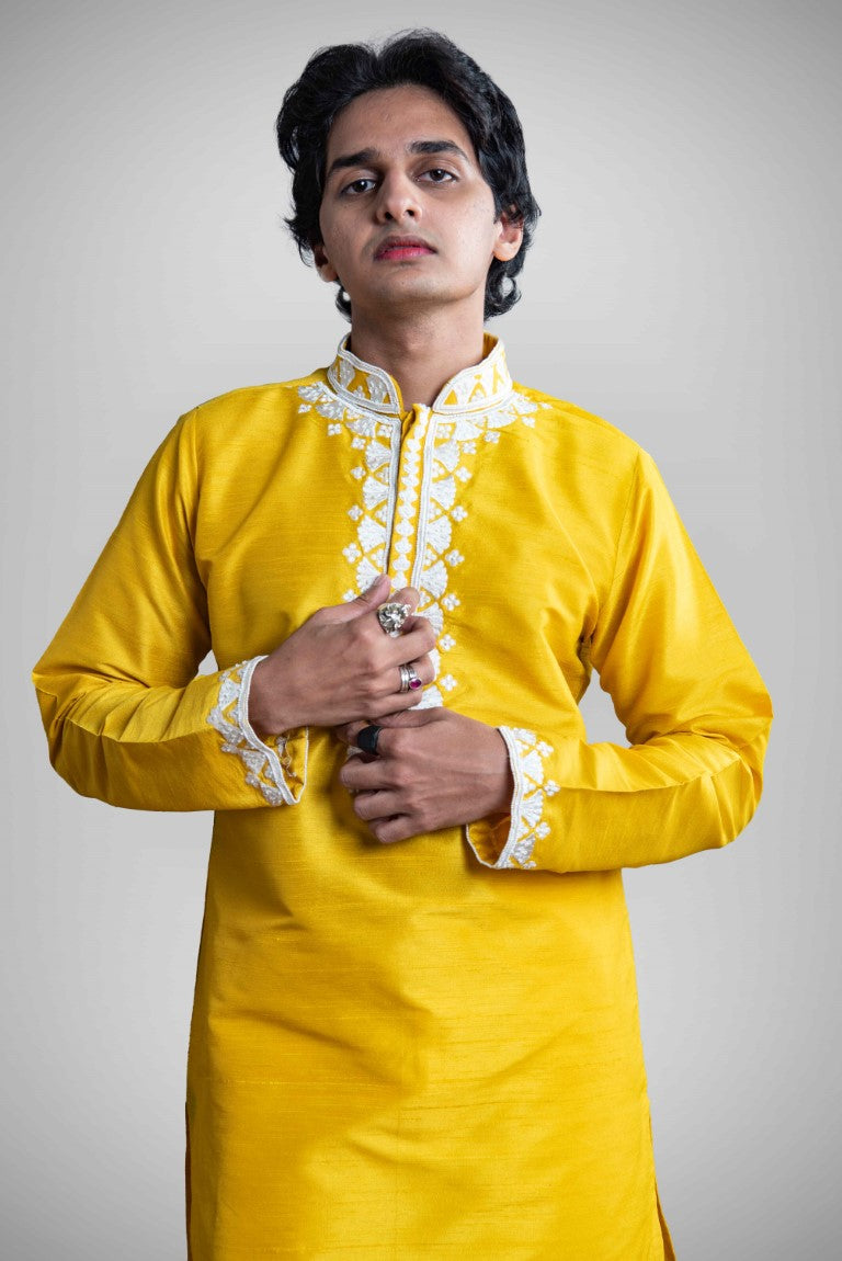 HALDI YELLOW KURTA