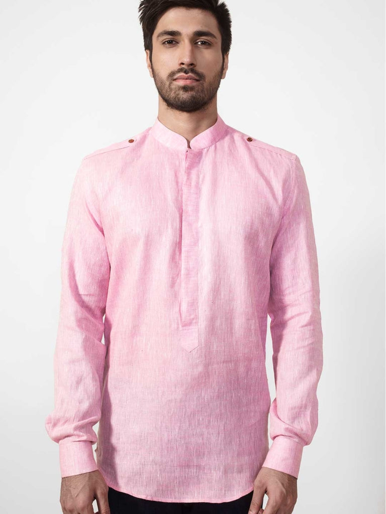 PINK LINEN